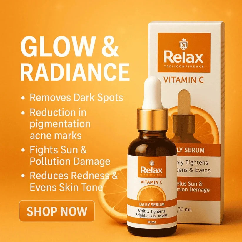 Relax Vitamin C Daily Brightening Serum