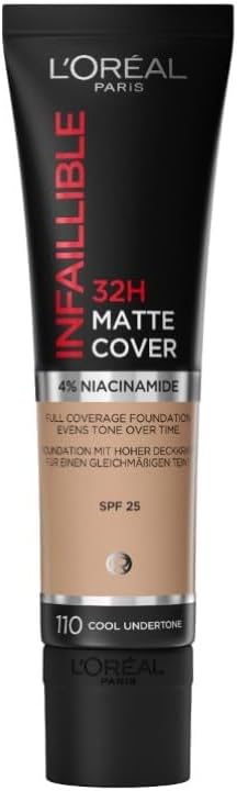 L’Oréal Paris - Infallible 32H Matte Cover Foundation SPF25,30ml