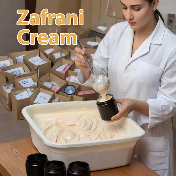Zafrani Brightening & Glowing Beauty Cream | Radiant, Soft & Nourished Skin | Skin Lightening & Hydrating Formula (100g)