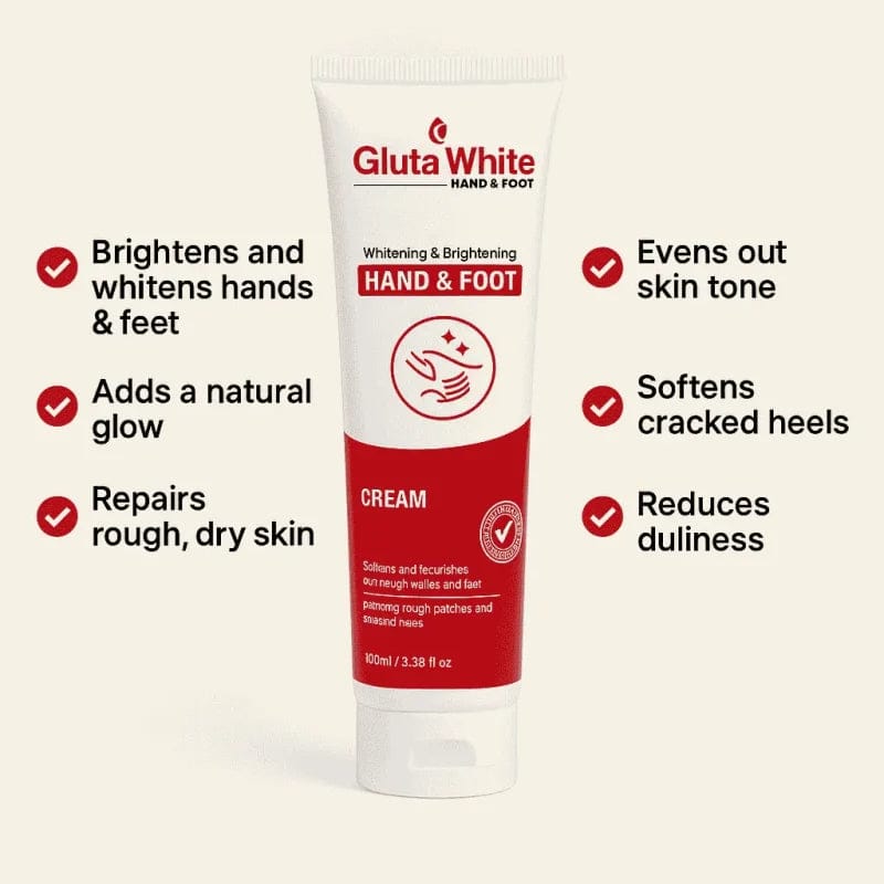 Gluta White - Whitening & Brightening Hand & Foot Cream 100ml