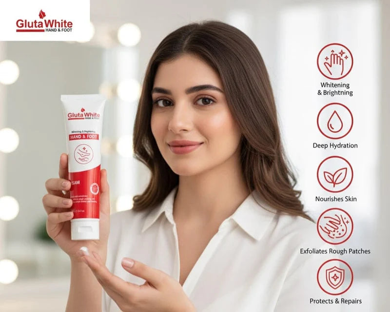 Gluta White - Whitening & Brightening Hand & Foot Cream 100ml