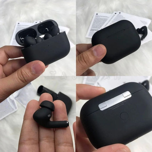 Apple AirPods Black Special Edition (2nd Generation) with Active Noise Cancellation – Seamless Wireless Audio (With Box)